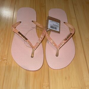 NWT Havaianas Glitter Sandal